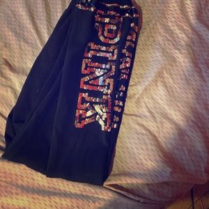 Black Victoria secret jogging pants